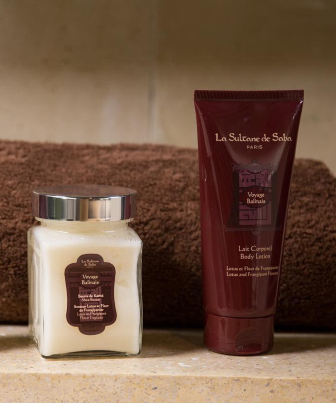 La Sultane de Saba Lait Corporel Body Lotion Lotus and Frangipani Flowers